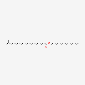 molecular formula C30H60O2 B12657030 Dodecyl isooctadecanoate CAS No. 93803-85-1
