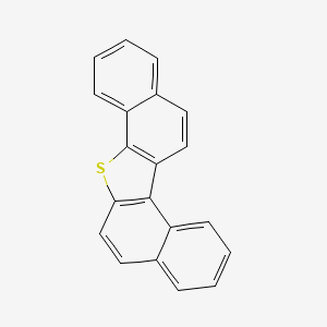 molecular formula C20H12S B12657038 Dinaphthothiophene CAS No. 71012-24-3