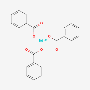 molecular formula C21H15NdO6 B12657040 Neodymium(3+) benzoate CAS No. 20765-15-5