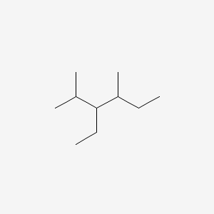 molecular formula C10H22 B12657095 3-Ethyl-2,4-dimethylhexane CAS No. 7220-26-0