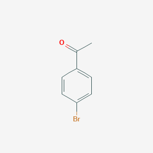molecular formula C8H7BrO B126571 4'-溴代苯乙酮 CAS No. 99-90-1