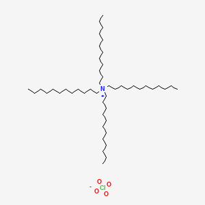 molecular formula C48H100ClNO4 B12657151 Tetradodecylammonium perchlorate CAS No. 62120-45-0