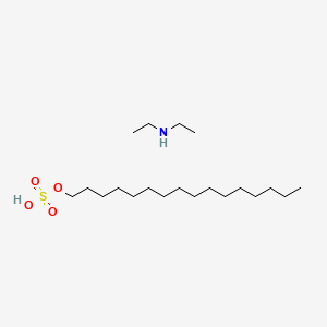 molecular formula C20H45NO4S B12657189 Diethylammonium hexadecyl sulphate CAS No. 94110-18-6