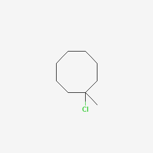 molecular formula C9H17Cl B12657206 1-Chloro-1-methylcyclooctane CAS No. 66344-69-2