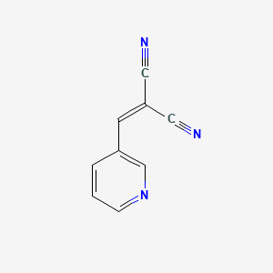molecular formula C9H5N3 B1265721 2-[(pyridin-3-yl)methylidene]propanedinitrile CAS No. 7424-56-8