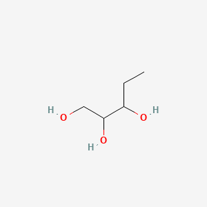 molecular formula C5H12O3 B12657247 1,2,3-Pentanetriol CAS No. 5371-48-2