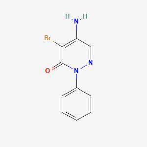 molecular formula C10H8BrN3O B1265725 Brompyrazon CAS No. 3042-84-0