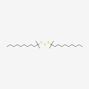 molecular formula C24H50S3 B12657269 Di-tert-dodecyl trisulphide CAS No. 2365104-91-0