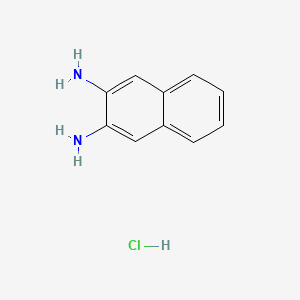 molecular formula C10H11ClN2 B12657277 Naphthalene-2,3-diamine hydrochloride CAS No. 80789-78-2