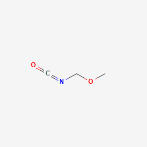 molecular formula C3H5NO2 B1265729 Methoxymethyl isocyanate CAS No. 6427-21-0