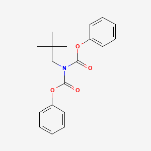 molecular formula C19H21NO4 B12657293 Diphenyl (2,2-dimethylpropyl)imidodicarbonate CAS No. 79505-37-6