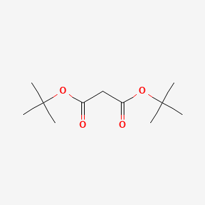 molecular formula C11H20O4 B1265731 二叔丁基丙二酸酯 CAS No. 541-16-2