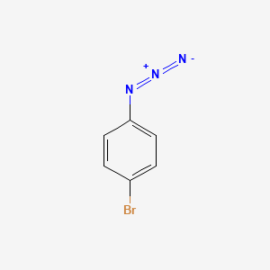 molecular formula C6H4BrN3 B1265736 1-叠氮基-4-溴苯 CAS No. 2101-88-4