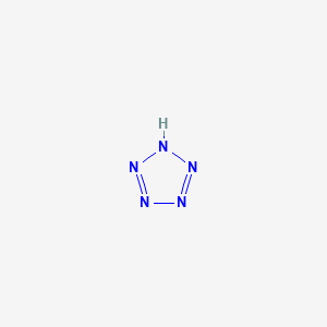 molecular formula HN5 B12657387 1H-Pentazole CAS No. 289-19-0