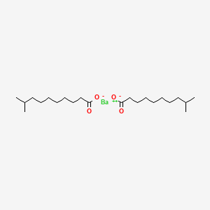 molecular formula C22H42BaO4 B12657423 Barium isoundecanoate CAS No. 93965-28-7