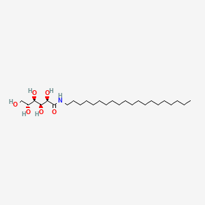 molecular formula C26H53NO6 B12657442 N-Icosyl-D-gluconamide CAS No. 94070-87-8