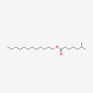 molecular formula C20H40O2 B12657451 Dodecyl isooctanoate CAS No. 84878-26-2