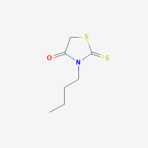molecular formula C7H11NOS2 B1265747 3-Butyl-2-thioxothiazolidin-4-one CAS No. 21494-64-4