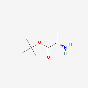 molecular formula C7H15NO2 B1265749 tert-Butyl L-alaninate CAS No. 21691-50-9