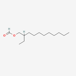 molecular formula C14H28O2 B12657497 2-Ethylundecyl formate CAS No. 94021-82-6