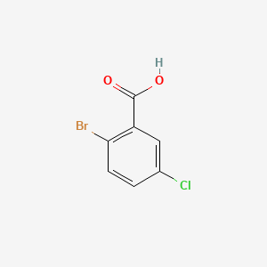 molecular formula C7H4BrClO2 B1265750 2-Bromo-5-chlorobenzoic acid CAS No. 21739-93-5