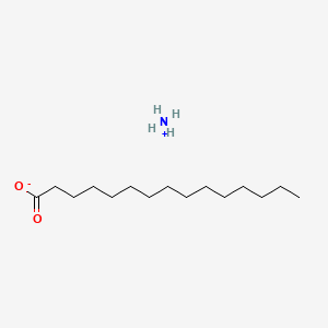 molecular formula C15H33NO2 B12657561 Ammonium pentadecanoate CAS No. 93917-76-1