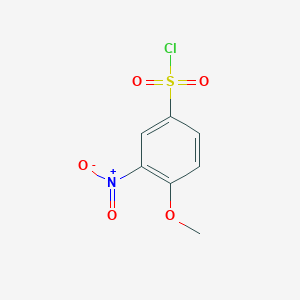 molecular formula C7H6ClNO5S B1265760 4-methoxy-3-nitrobenzenesulfonyl chloride CAS No. 22117-79-9