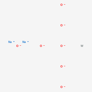 molecular formula Na2O7W-12 B12657612 Sodium tungsten oxide (Na2W2O7) CAS No. 13721-35-2