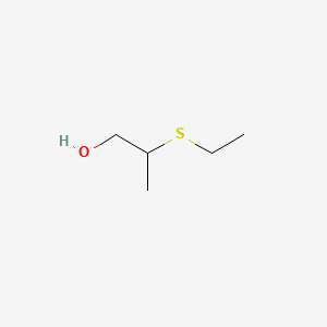 molecular formula C5H12OS B12657618 2-(Ethylthio)propanol CAS No. 72311-96-7