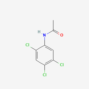 molecular formula C8H6Cl3NO B1265763 N-(2,4,5-三氯苯基)乙酰胺 CAS No. 23627-24-9