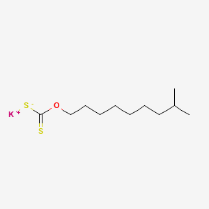 molecular formula C11H21KOS2 B12657637 Potassium O-isodecyl dithiocarbonate CAS No. 85650-91-5