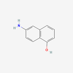 molecular formula C10H9NO B1265764 6-氨基-1-萘酚 CAS No. 23894-12-4