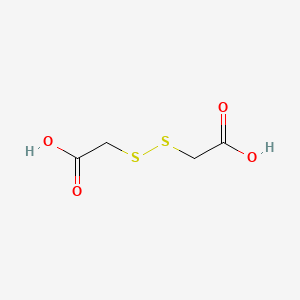 molecular formula C4H6O4S2 B1265770 Dithiodiglycolic acid CAS No. 505-73-7