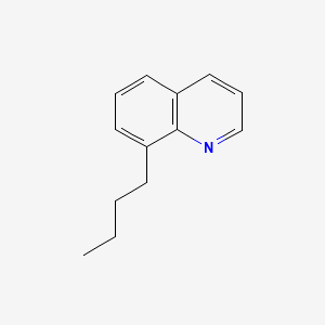 molecular formula C13H15N B12657734 8-Butylquinoline CAS No. 84682-14-4