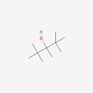 molecular formula C10H22O B12657807 3-Pentanol, 2,2,3,4,4-pentamethyl- CAS No. 5857-69-2