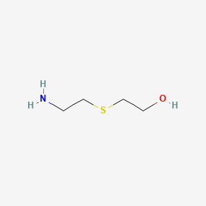 molecular formula C4H11NOS B1265784 2-[(2-Aminoethyl)thio]ethan-1-ol CAS No. 24304-84-5
