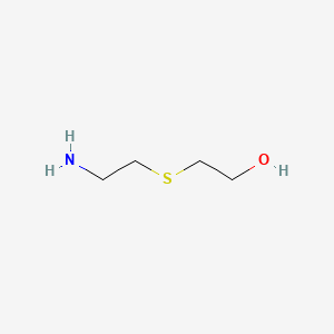molecular formula C4H11NOS B1265784 2-((2-氨基乙基)硫)乙醇 CAS No. 24304-84-5