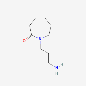 2H-Azepin-2-one, 1-(3-aminopropyl)hexahydro-