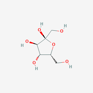 molecular formula C6H12O6 B12657867 alpha-D-sorbofuranose CAS No. 41847-03-4