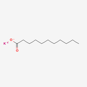 molecular formula C11H21KO2 B12657868 Potassium undecanoate CAS No. 62916-82-9