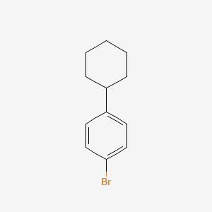 molecular formula C12H15B B1265788 1-Bromo-4-cyclohexylbenzene CAS No. 25109-28-8