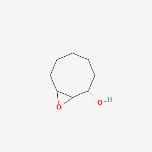 molecular formula C8H14O2 B12657933 9-Oxabicyclo[6.1.0]nonan-2-OL CAS No. 45828-32-8