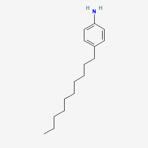 molecular formula C16H27N B1265797 4-Decylaniline CAS No. 37529-30-9