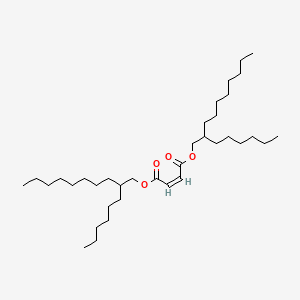 molecular formula C36H68O4 B12657978 Bis(2-hexyldecyl) maleate CAS No. 85006-03-7