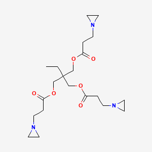 2-((3-Aziridin-1-ylpropionyl)methyl)-2-ethylpropane-1,3-diyl bis(aziridine-1-propionate)