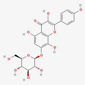 molecular formula C21H20O12 B12658040 Herbacitrin CAS No. 35815-07-7