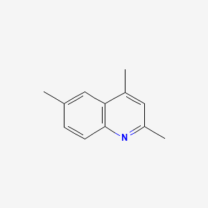 molecular formula C12H13N B1265806 2,4,6-三甲基喹啉 CAS No. 2243-89-2