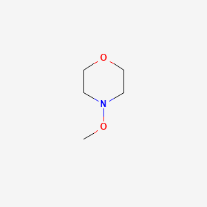 molecular formula C5H11NO2 B12658063 4-Methoxymorpholine CAS No. 93965-16-3