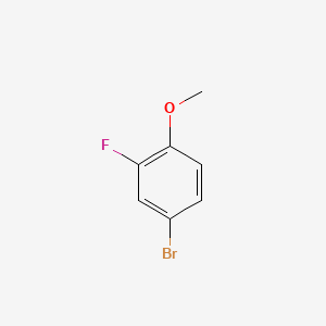 molecular formula C7H6BrFO B1265810 4-Bromo-2-fluoroanisole CAS No. 2357-52-0