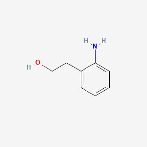 molecular formula C8H11NO B1265811 2-(2-Aminophenyl)ethanol CAS No. 5339-85-5